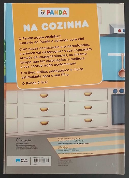 Panda - Na cozinha: com peças para encaixar (novo, ainda embalado)