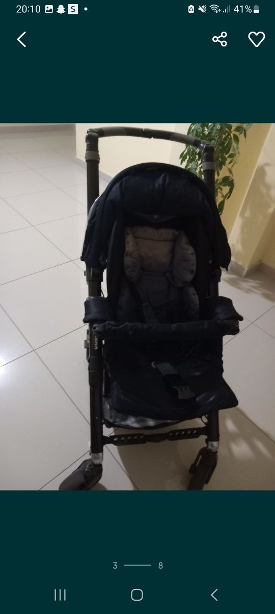 Wózek dzieciecy 3w1