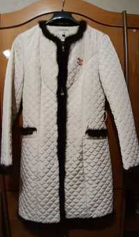 Пуховик куртка парка курточка женская Шанель размер L бесплатно дос