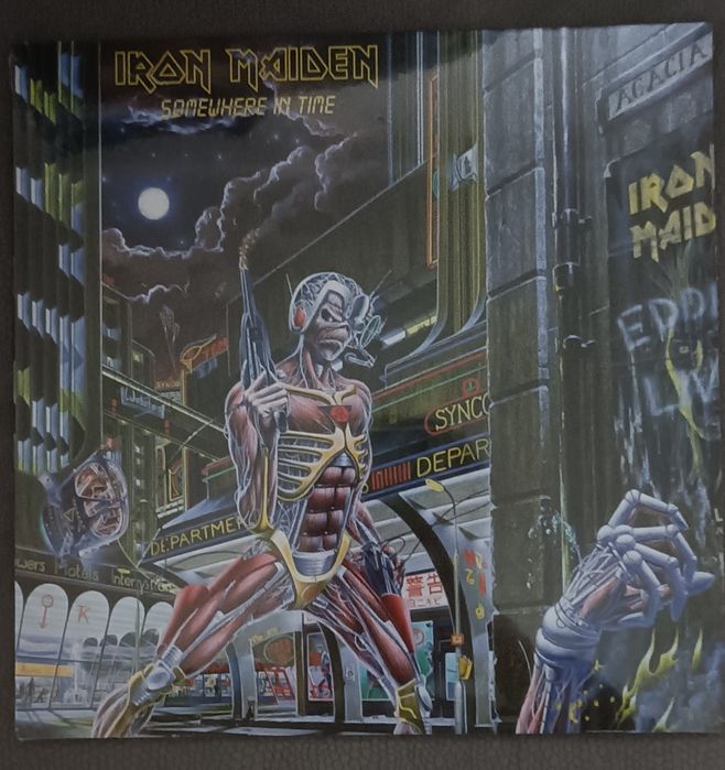 Iron Maiden somewhere in time. Płyta LP