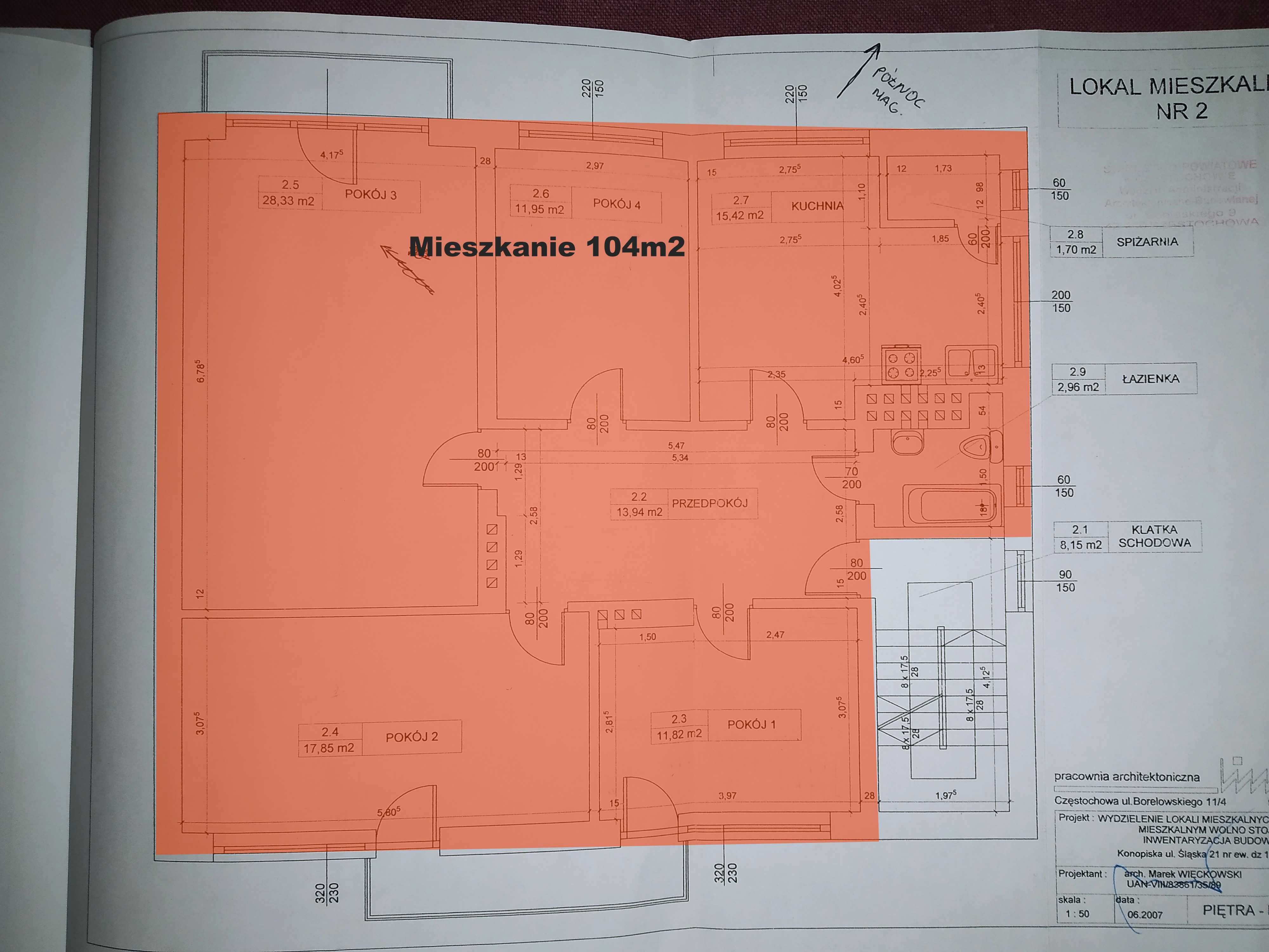 Duże Mieszkanie + ziemia Konopiska