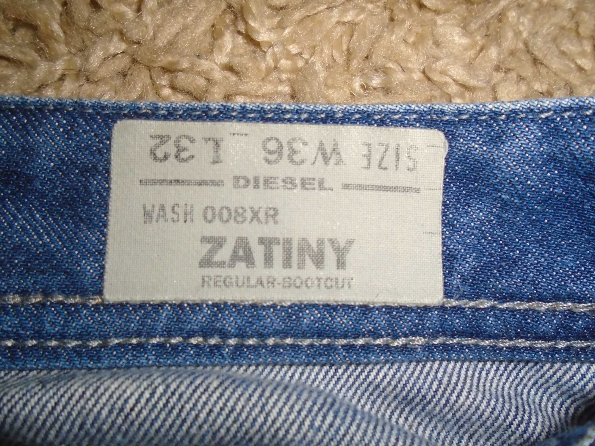 Джинсы Diesel Zatiny Italy W36 L32 Сделано в Италии