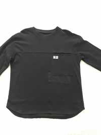 Zara Nowa koszulka 152-158 czarna bawełna z koszulą