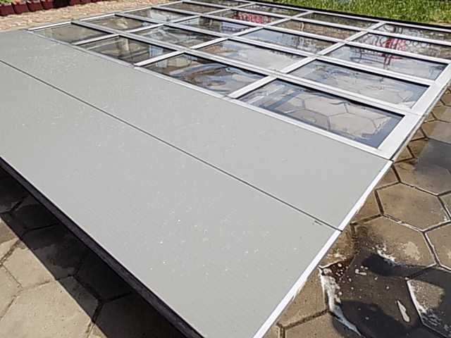 Brama garażowa segmentowa panelowa 422x450cm