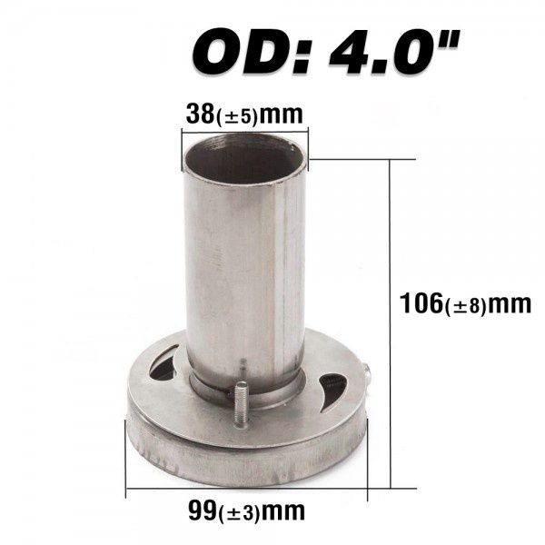 Флейта в глушитель, заглушка в прямоток для снижения громкости выхлопа