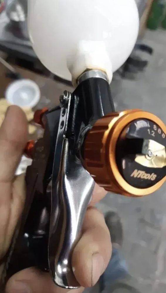 Краскопульт Devilbi mini jet від фірми Ntools HVLP 1.2 дюза