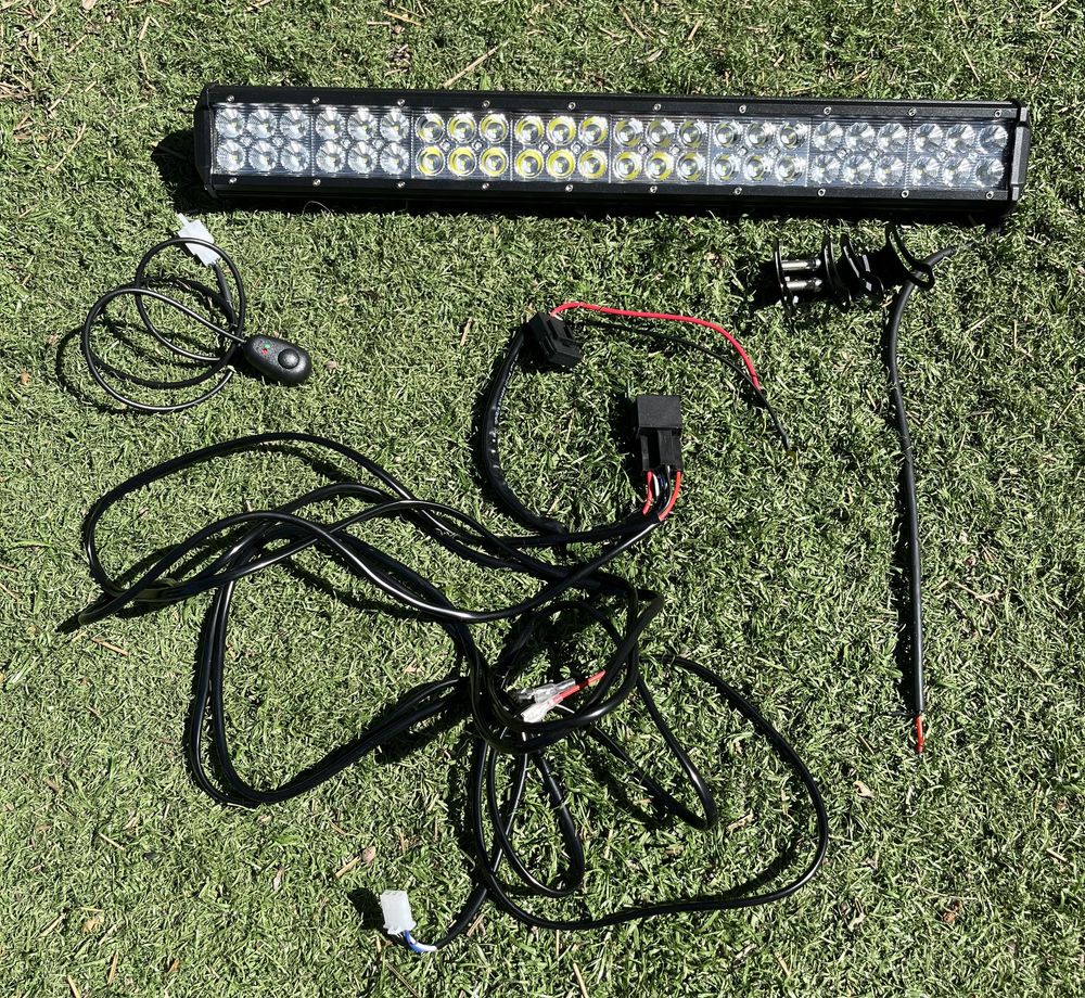 Barra Led e faróis  led