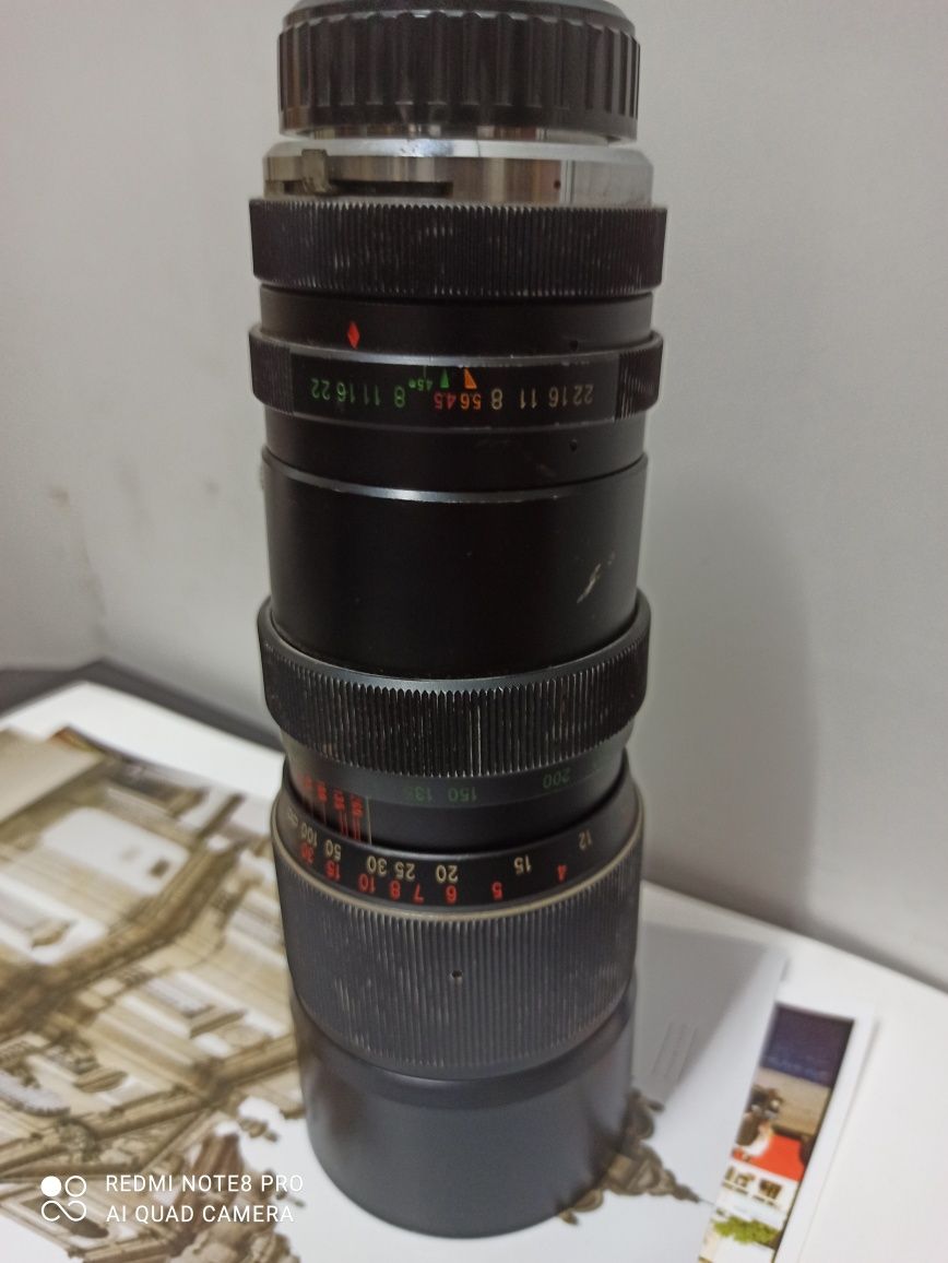 Objectiva vanigica vvitar 75-270 mm