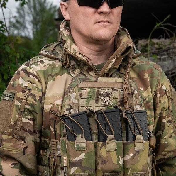 Naszywka Polski orzeł (przechodzi na wylot) Laser Cut Multicam