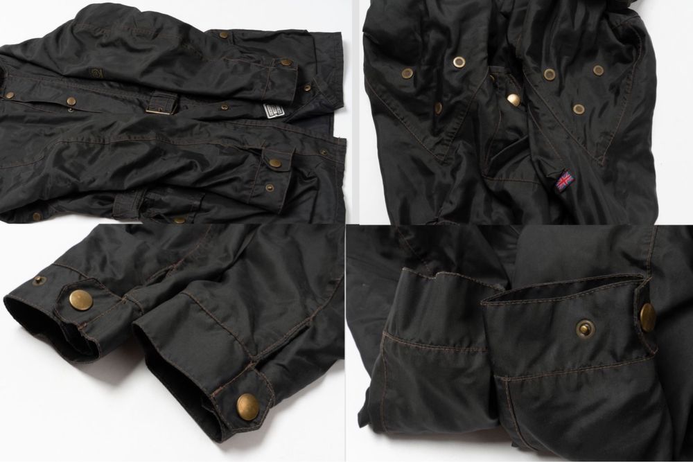 BELSTAFF BLACK PRINCE waterproof jacket чоловіча куртка