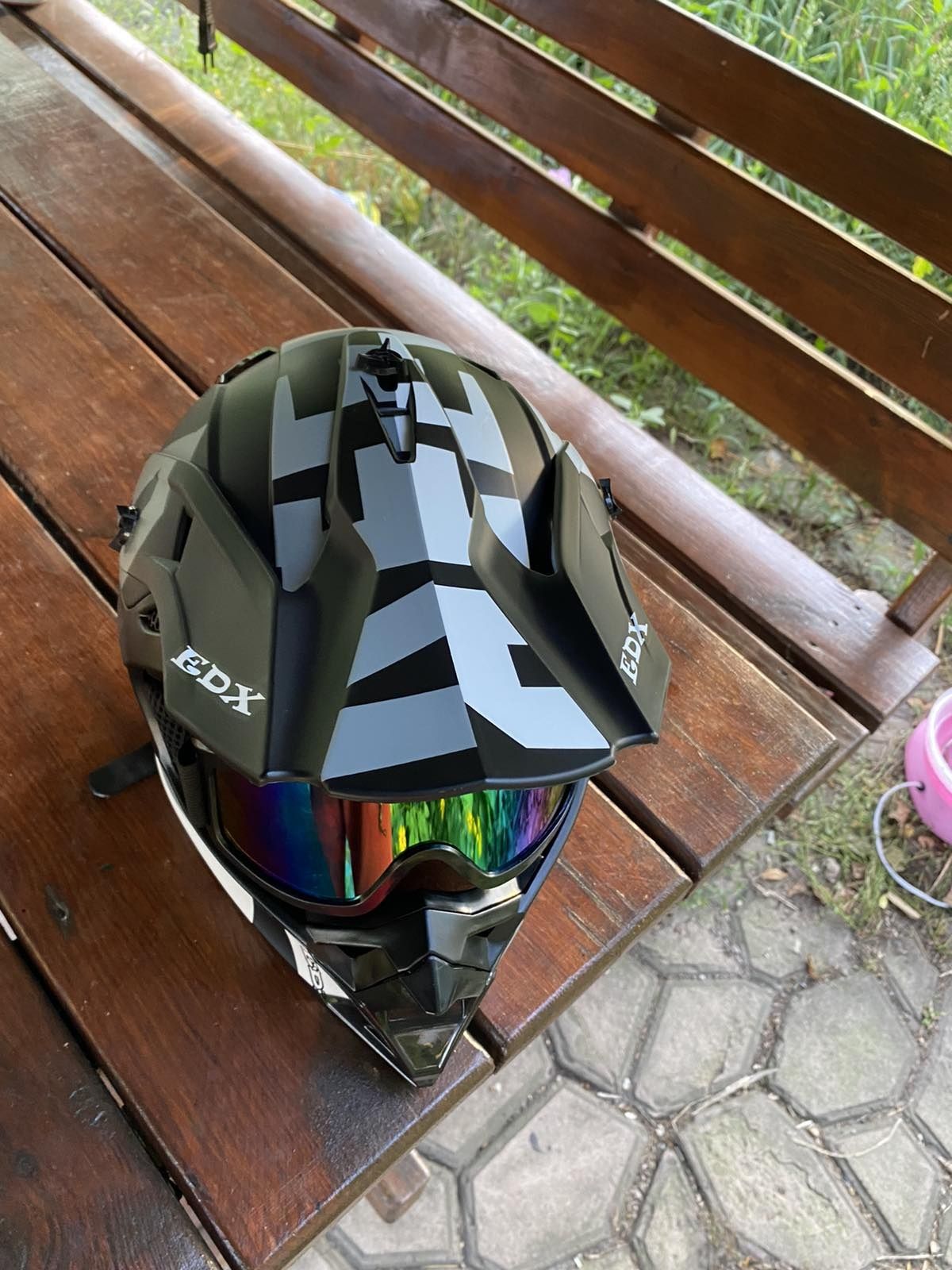Новый Кроссовый шлем