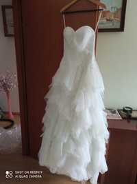 PIĘKNA suknia ślubna rozmiar 36