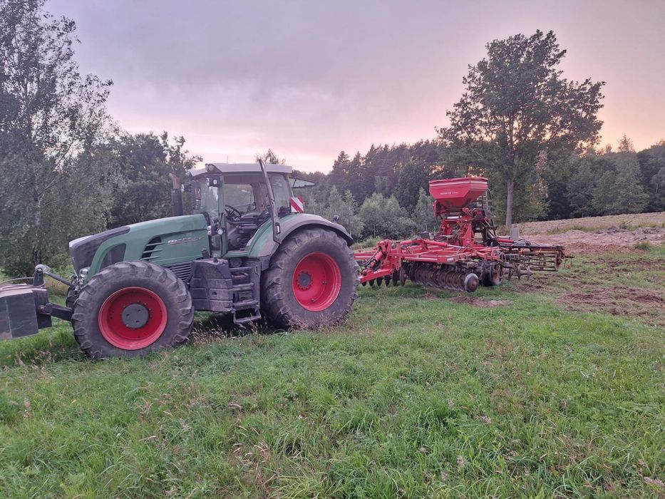 Usługi rolnicze talerzowanie koszenie kosiarka bijakowa siew poplonów