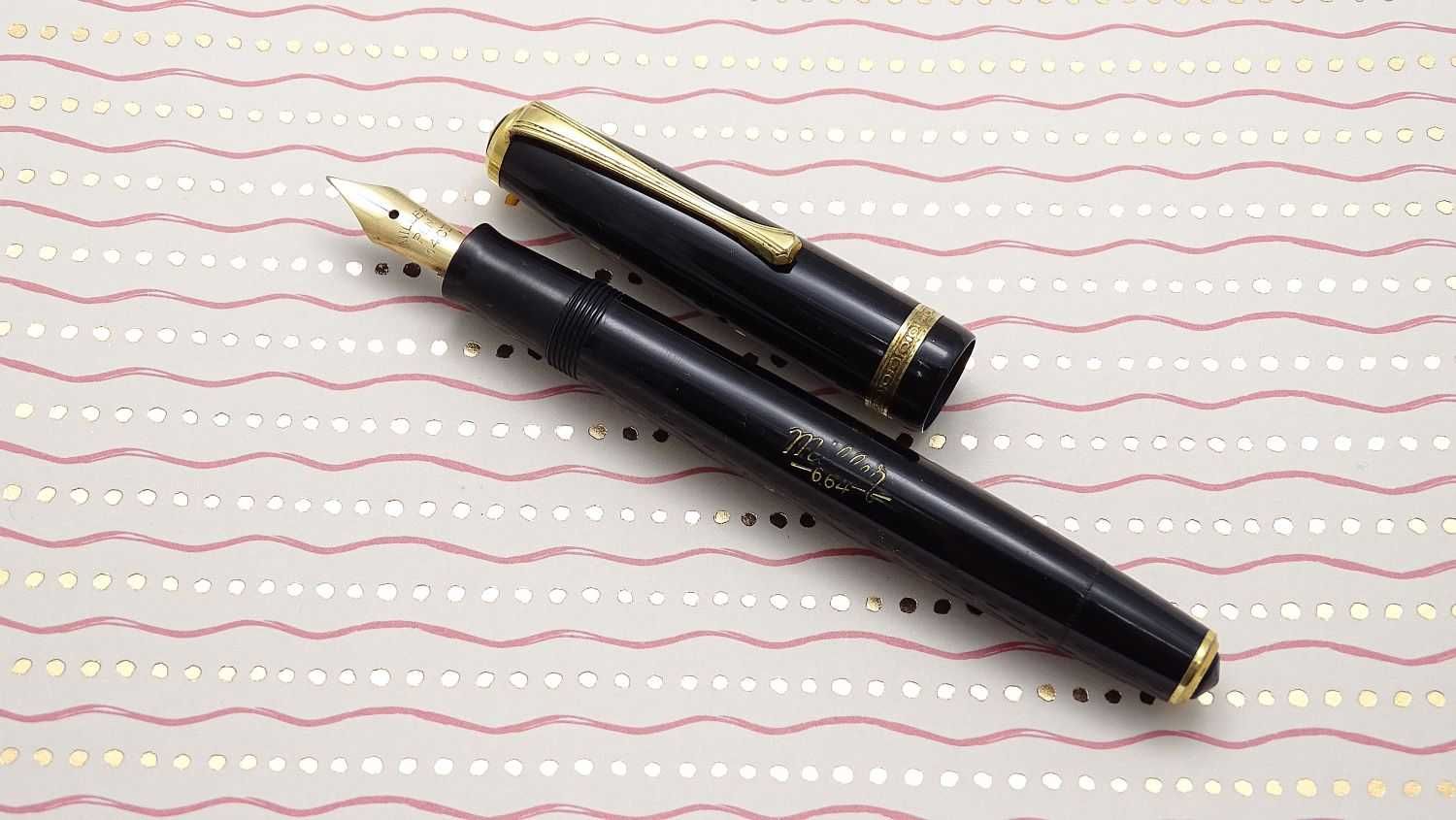 stare pióro wieczne-vintage, 1946, MILLER 664 BLACK