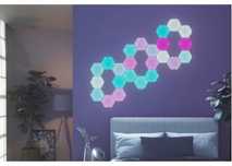 Nanoleaf Shapes Hexagons 9 paneli świetlnych od Apple LEDY