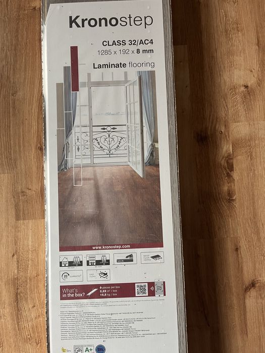 Ламінат у ідеальному стані!