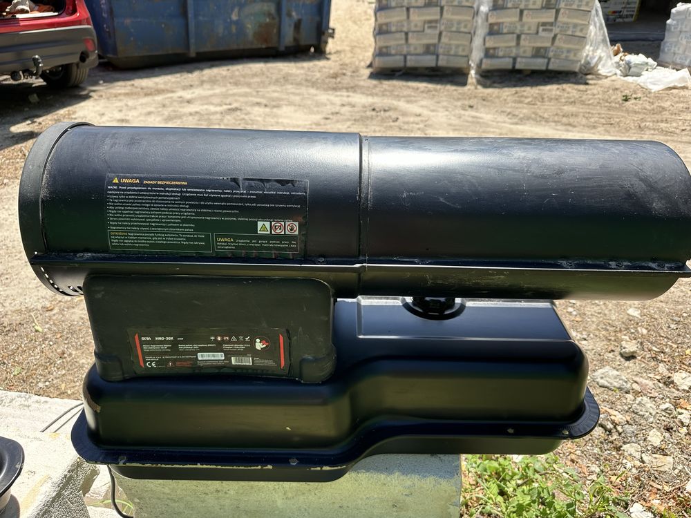 Nagrzewnica na olej napędowy - skiva HNO-30X: 163 W, 37 kW - 1x użyta