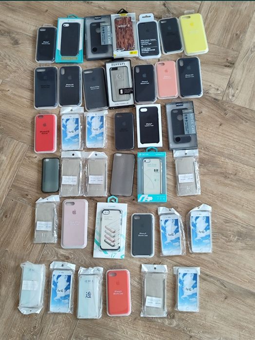 Чохли, захисне скло, блоки, шнури на Айфон