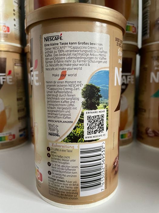 Nescafe Gold Cappuccino czekolada 250 g z Niemiec 3 sztuki
