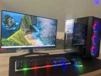 Komputer ryzen 5 2600x MSI RX 6650XT(wydajnosciowo RTX 3060Ti)