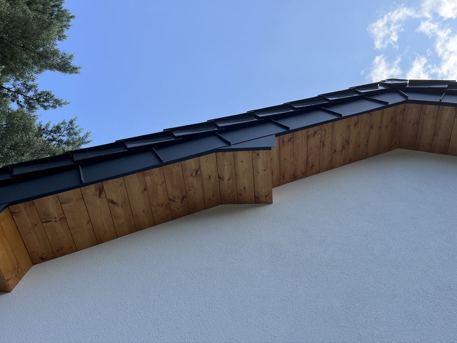 Tarasy, zabudowa poddaszy, drewutnie, podbitka dachowa...