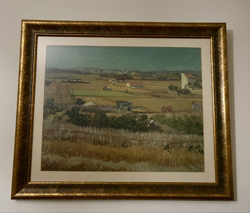 Quadro Vintage com Paisagem