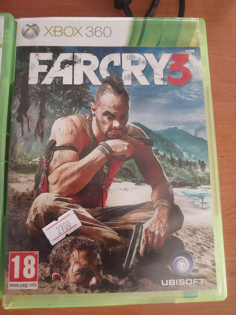 Приставка XBOX 360+ 3 ліцензійні диски