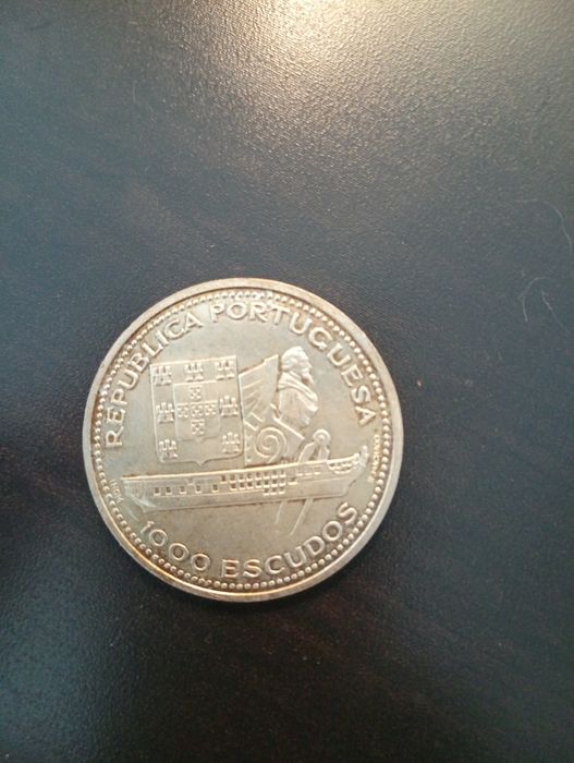 1000 escudos - D Fernando II - Glória	- Portugal - 1996 - KM:696 Prata