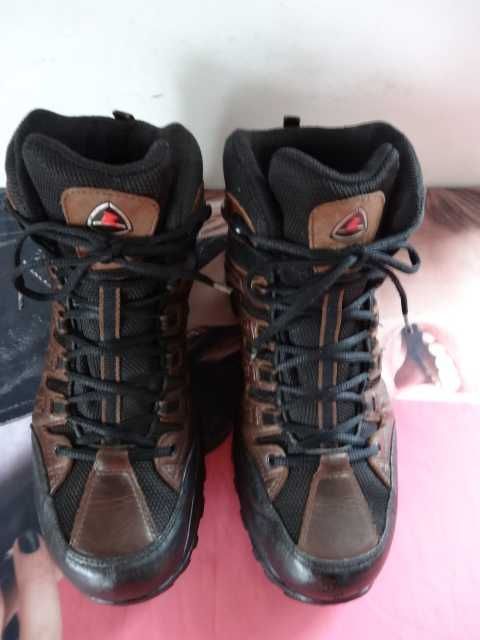 Buty ECCO RECEPTOR roz 42 GORE-TEX Trekkingowe Skóra Turystyczne