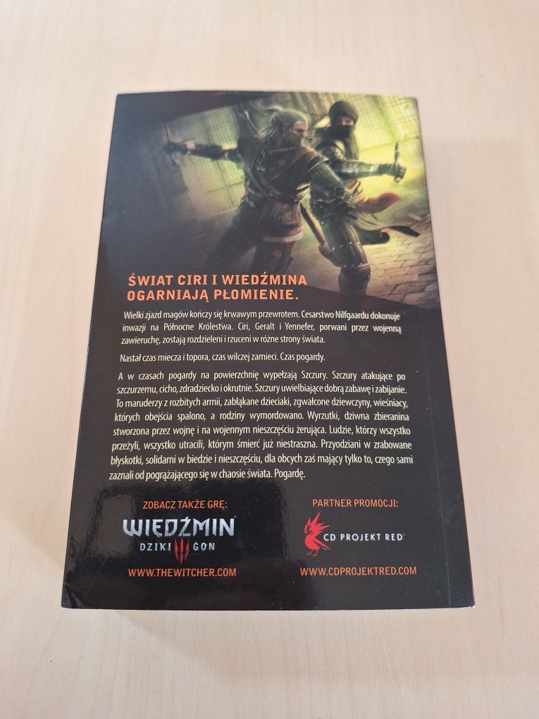 Andrzej Sapkowski Wiedźmin Czas pogardy