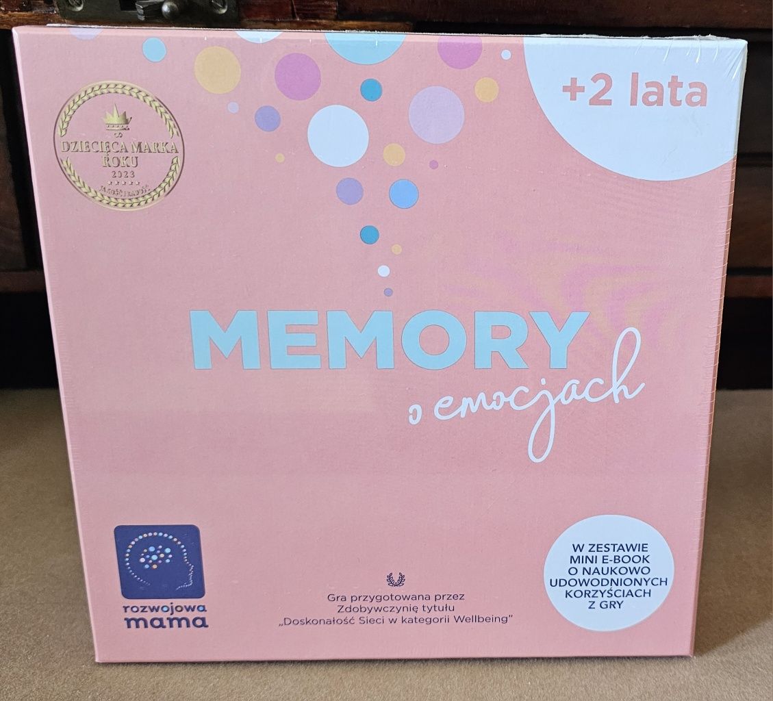 Gra edukacyjna Memory o emocjach