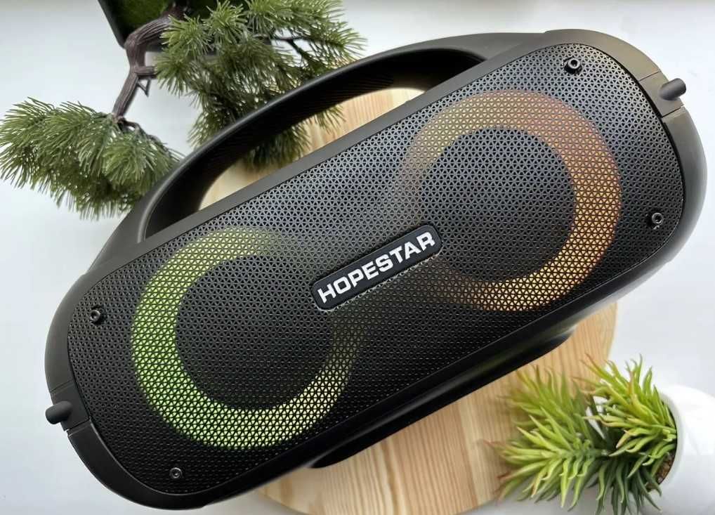 80W | Bluetooth колонка Hopestar A50 Party | Bass Boost | с подсветкой