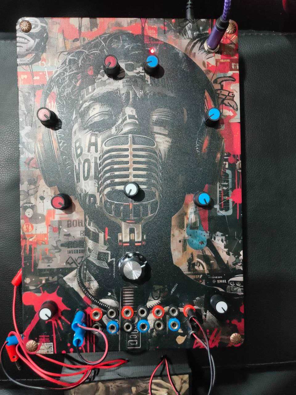 Dronesax synth oscylator diy