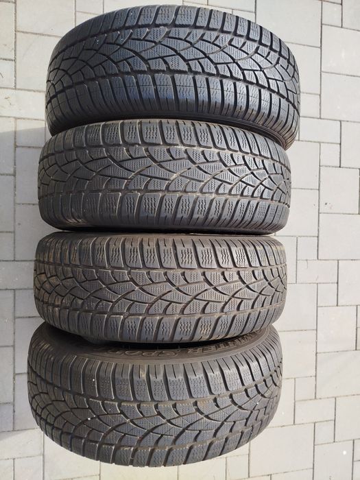 Opony zimowe 215/60 r17 C  2022 r. Dunlop wzmacniana