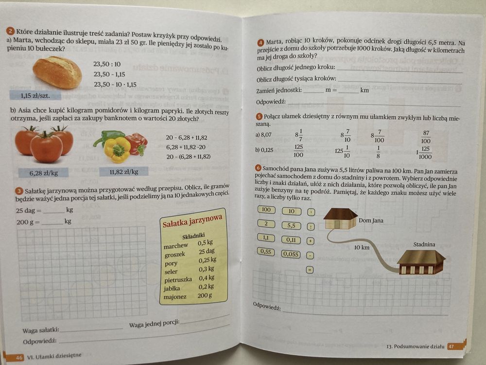 Matematyka Ciekawi świata 4 cz.2 ćw. SP