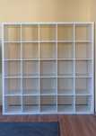 IKEA regał KALLAX 5x5 biały 182x182 cm stan bardzo dobry