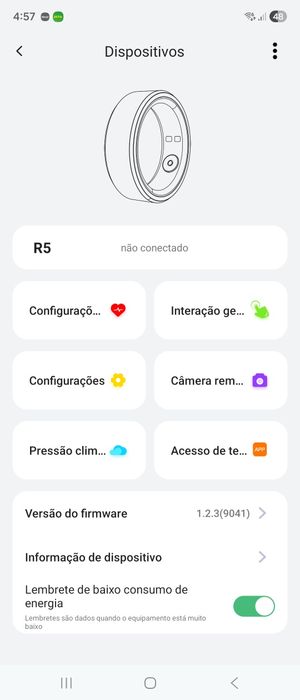 Smart Ring R5 novo