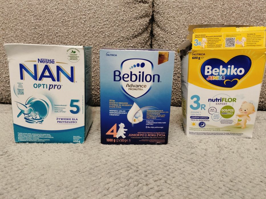 Mleka modyfikowane dla dzieci