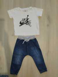 Джинси штани на дівчинку smile h&m 92р футболка nike jordan