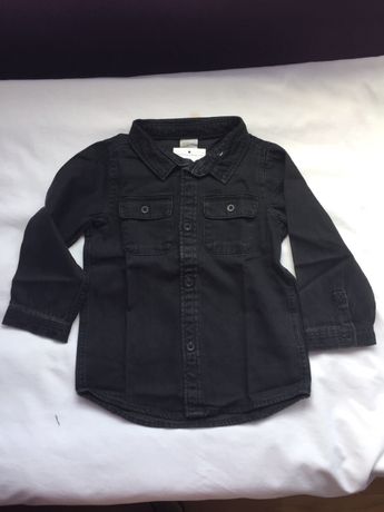 Джинсовая рубашка, рубашка для хлопчика, H&M