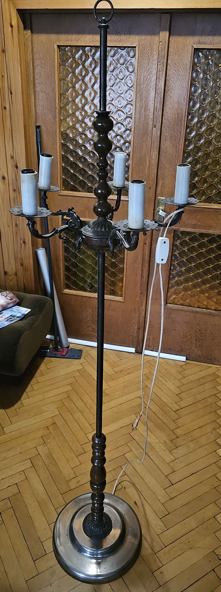 Lampa stojąca Vintage PRL