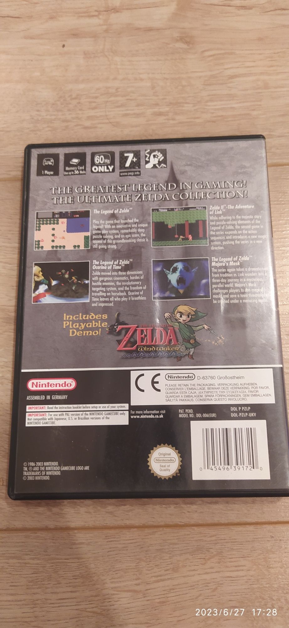 The Legend of Zelda Collectors Edition UK PAL Promo only Mint Unikat