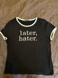 koszulka ,,later hater’’