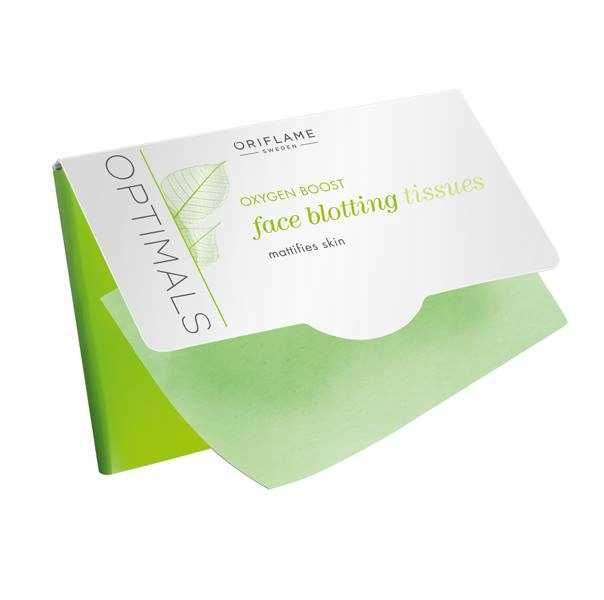 Oriflame, Optimals, Face Blotting Tissues Bibułki matujące do twarzy