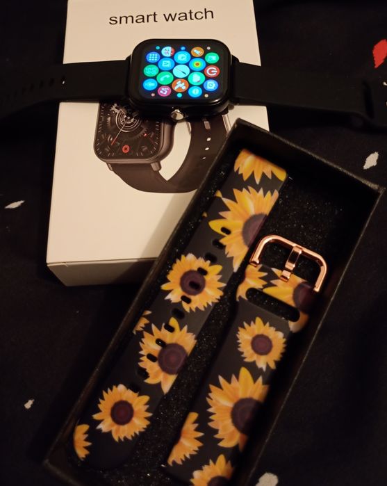 Smartwatch novo com 2 pulseiras