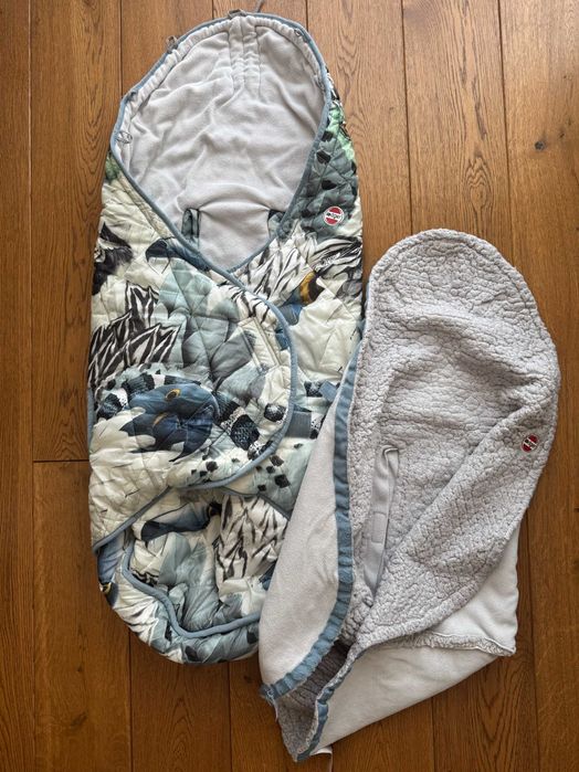 Śpiworek do wózka Lodger Bunker, Botanimal Herron Feather