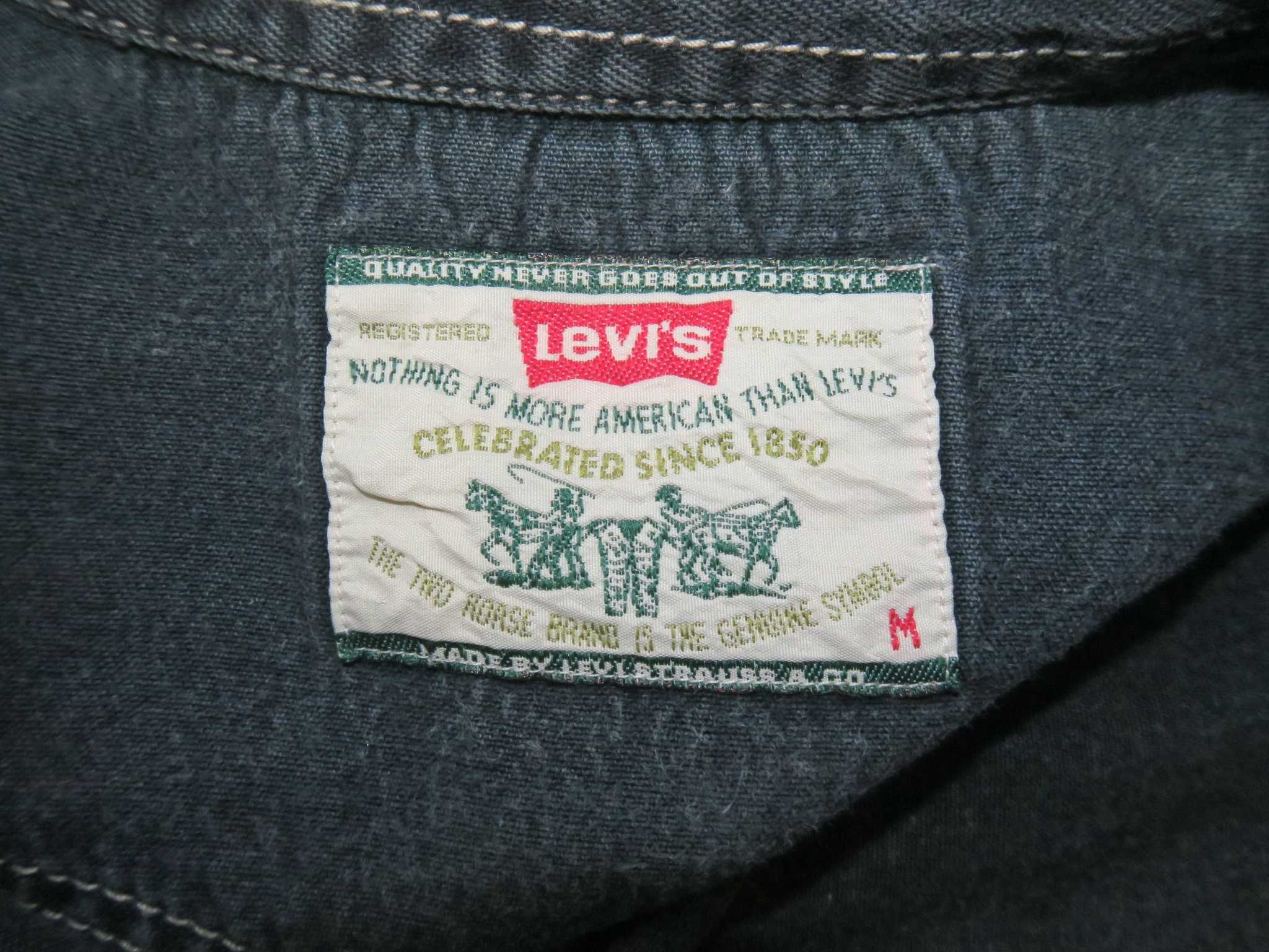 Levi's koszula jeansowa vintage M