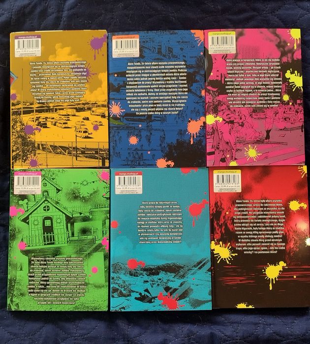 100 rzeczy zanim zostanę zombie tomy 1-6 Manga