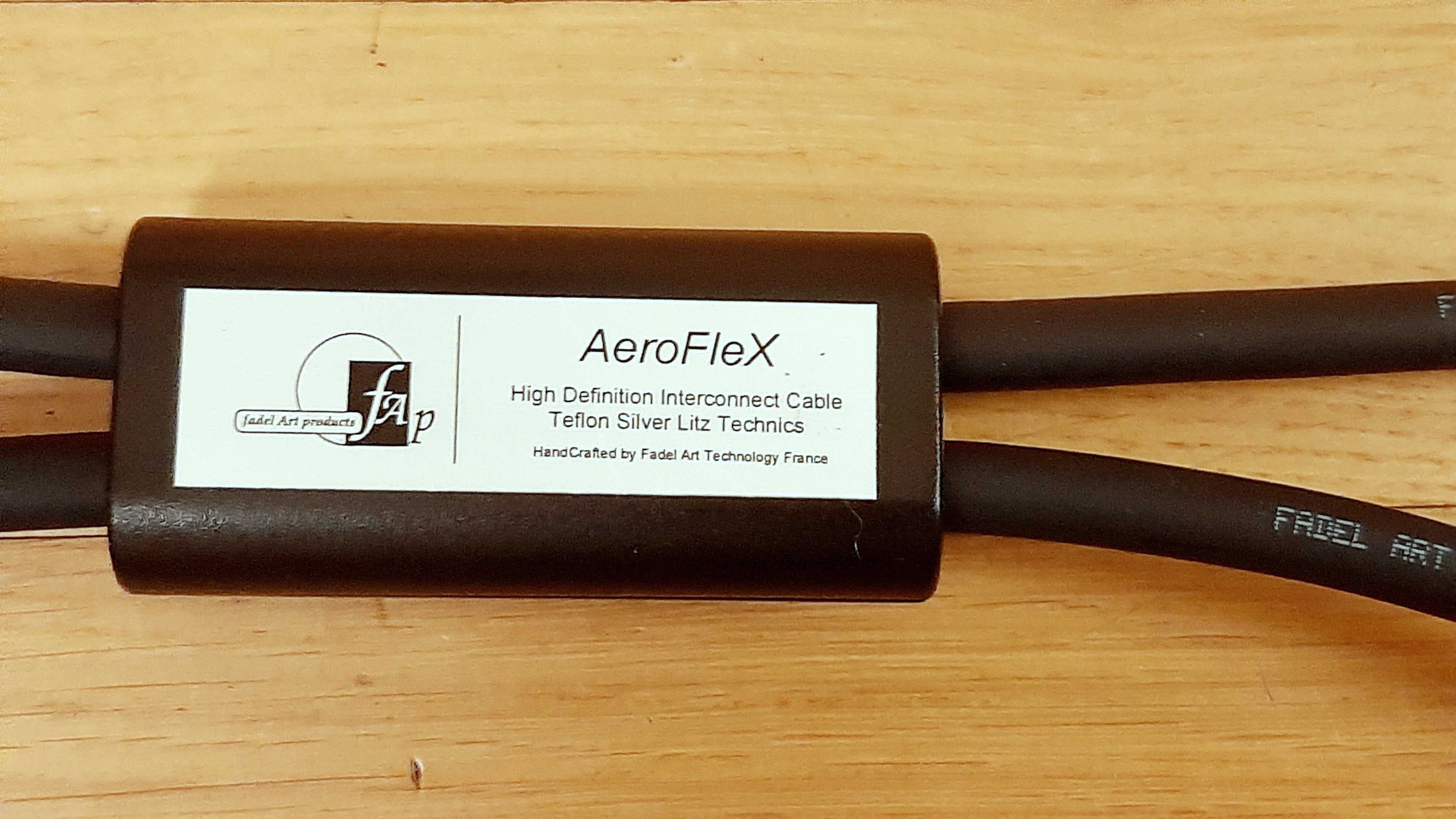 Interkonekt XLR Fadel AeroFlex - 0,5 m - okazja jak nowy