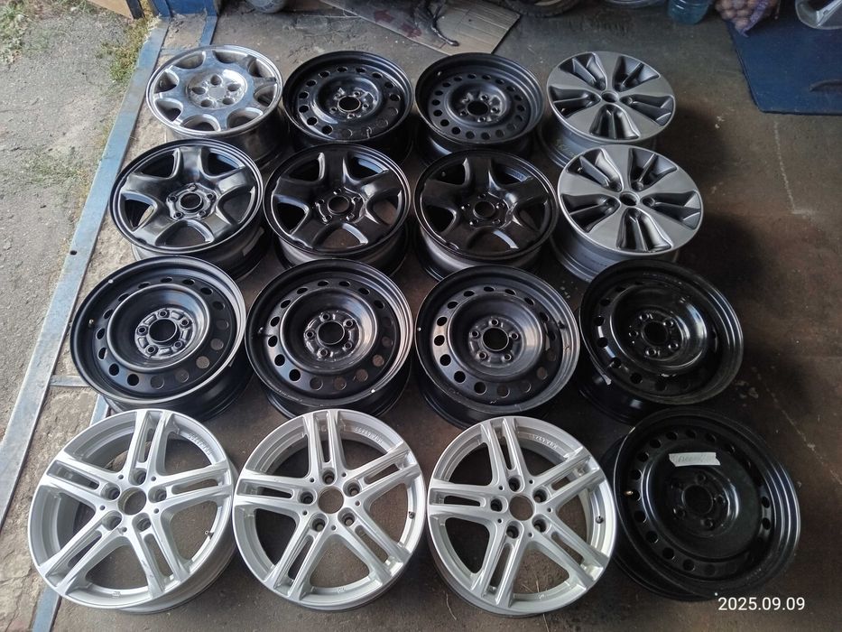 Диск запаска R16 5x114.3 Renault Mazda KIA Hyundai Toyota Suzuki Honda